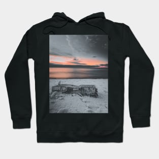 Ethereal Sunrise: Lobster Cage's Reverie V3 Hoodie